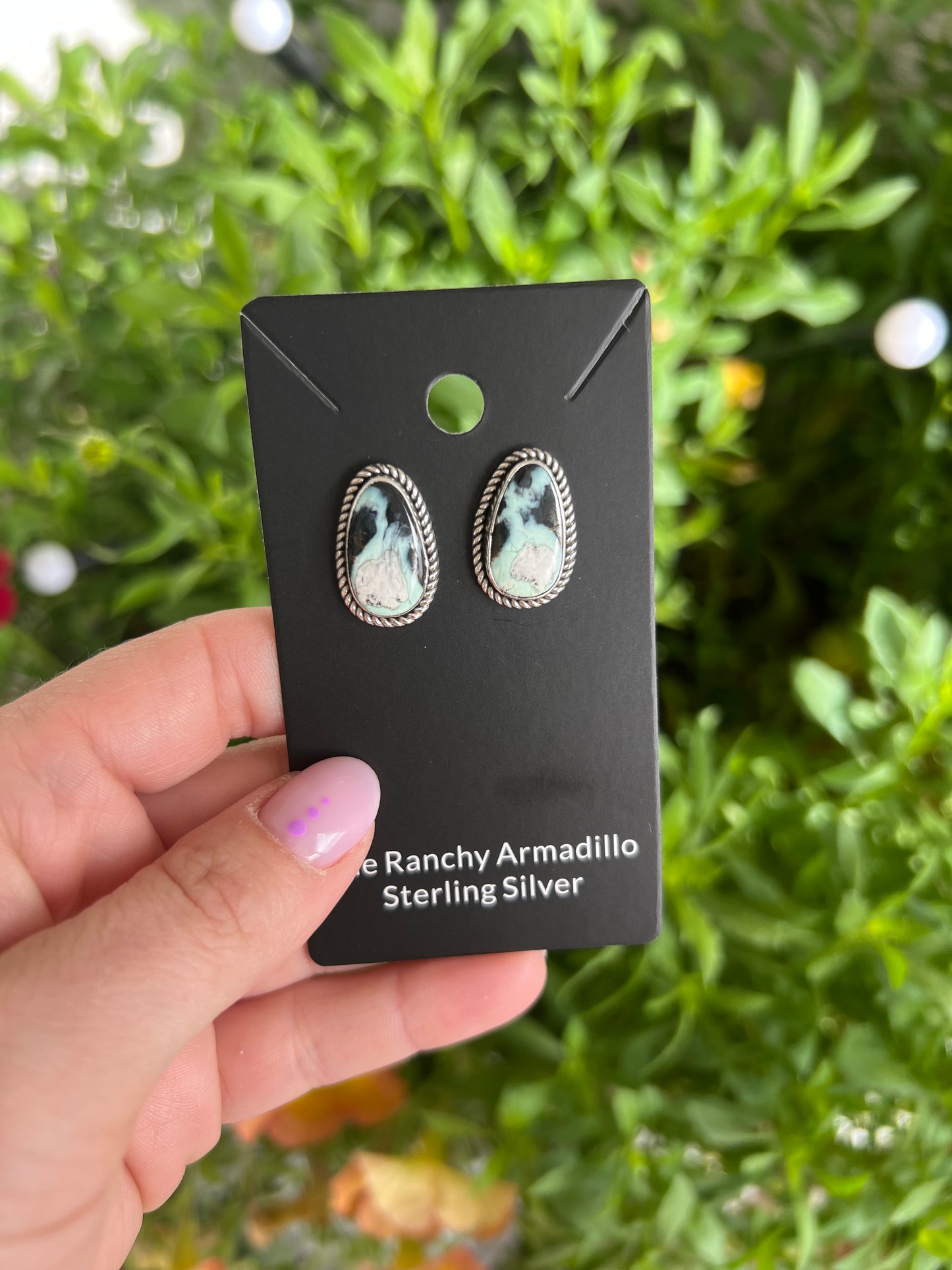 Veracite earring studs Native made
