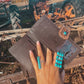 The Hank Cowhide Leather Tooled Wallet a Haute Southern Hyde