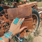 The Remington Cowhide Leather Tooled Wallet
