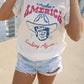 Make America Cowboy Again | Vintage White | Short Sleeve tee|unisex fit