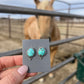 Theresa Smith Navajo Kingman post back earrings