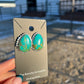 Kingman earrings by JoElios Draper Navajo Made