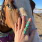 Four Stone Sonoran Gold Statement Ring Adjustable