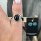 Size 8 Black Onyx ring