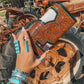 The Darlene Cowhide Leather Tooled Wallet