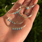 Baby cuff 5-stone