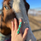 Four Stone Sonoran Gold Statement Ring Adjustable