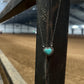 Dainty Kingman Heart Necklace by Johnny Dixon