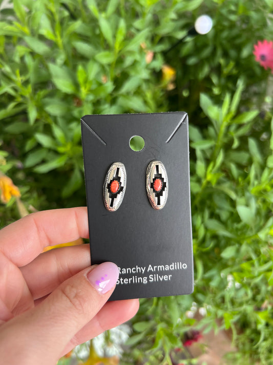 Felix Perry Shadow Box studs with spiny