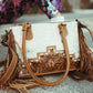 The Golden Baby Cowhide Purse a Haute Southern Hyde by Beth Marie Exclusive