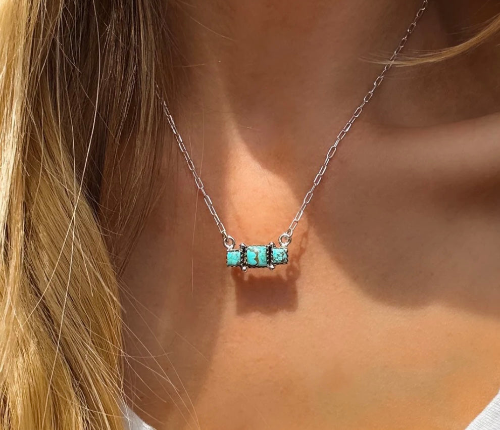 The Finley necklace by Turnback pony