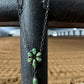 Sonoran Gold Floral Lariat by Lorenzo Juan Navajo