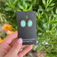 Eli Skeets Navajo Sonoran gold studs