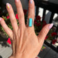 Kingman Ring size 8 signed by DS