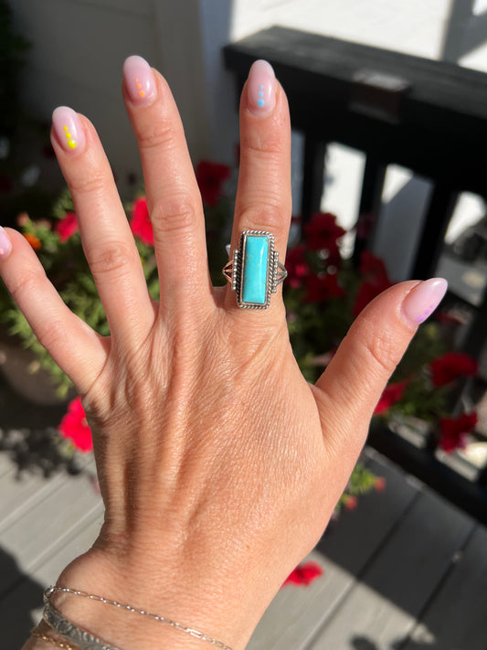 Kingman Ring size 8 signed by DS