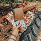 The Remington Cowhide Leather Tooled Wallet