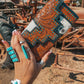 The Darlene Cowhide Leather Tooled Wallet