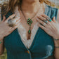 Beautiful half sphere statement ring, Navajo made and stamped adjustable