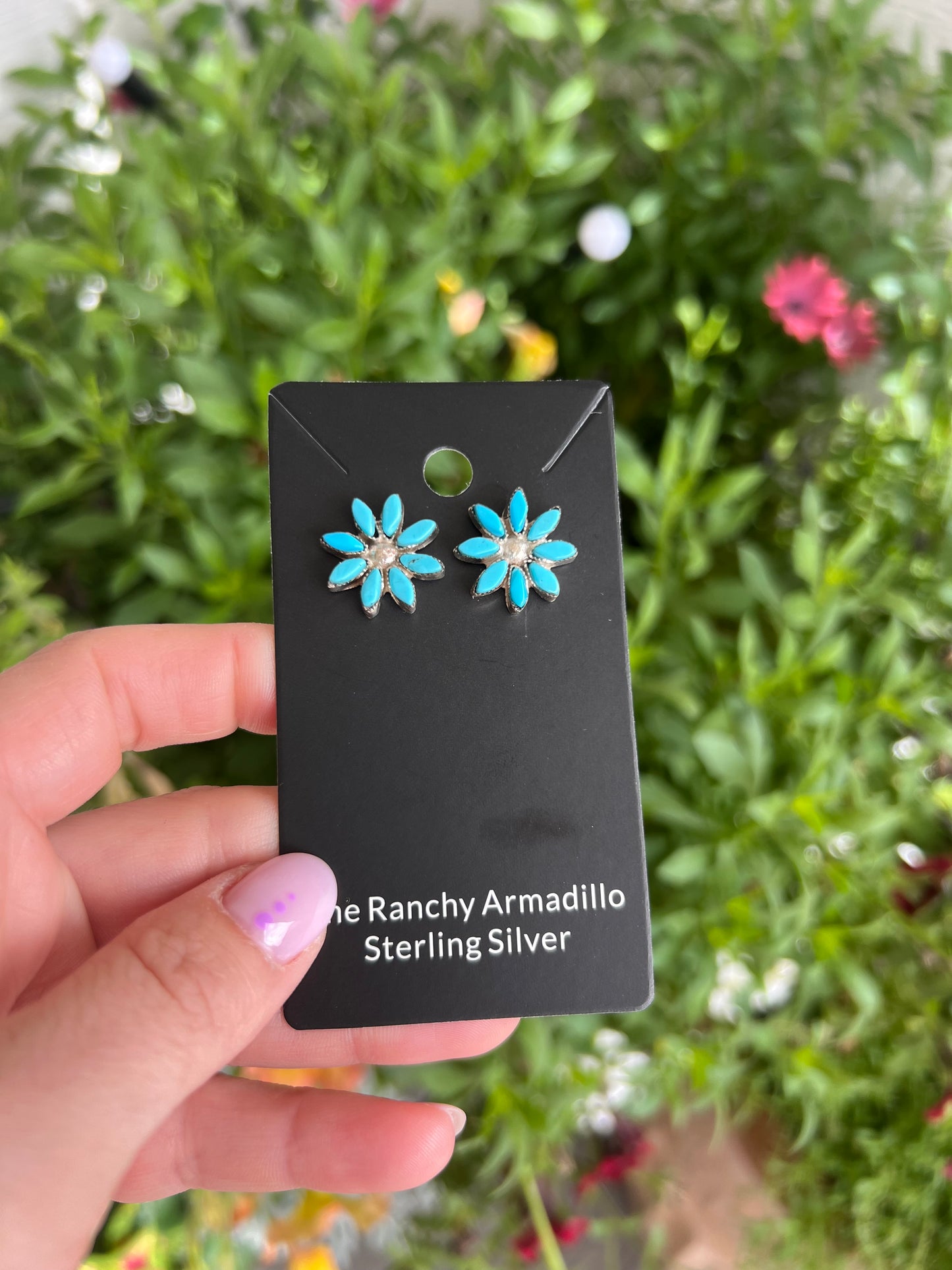 Larry Pelena flower studs