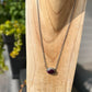 Purple Spiny Necklace
 by Navajo Scott Skeets
 18”