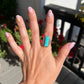 Kingman Ring size 8 signed by DS