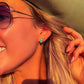 Turquoise Bar earrings