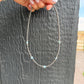 Golden hills and sterling silver pearls 16” with extender
