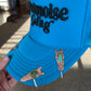 Hat clip Authentic turquoise, copper and silver handmade in Arizona by American artist Harvest