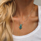 Reinsman Authentic turquoise necklace by Turnback Pony