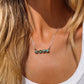 Indigo Authentic Turquoise necklace by Turnback Pony