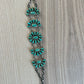 Alicia Wilson Bib style Choker necklace Kingman Turquoise Navajo made