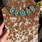 Alicia Wilson Bib style Choker necklace Kingman Turquoise Navajo made