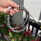 Faux pearls phone charger multi way with USB