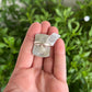 White Buffalo Ring size 7 by Navajo artist John Skeets
