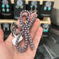 Bow Faux Pearl Claw clip