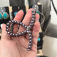 Faux pearl small claw clip