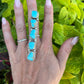 Five Stone Zuni ring adjustable