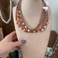 Oh my stars 14” copper and spiny necklace