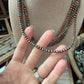 4mm copper and kingman pearls