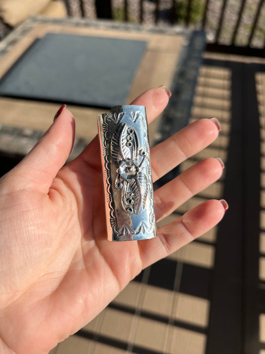 Sterling lighter case