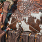 The Lancaster Cowhide Leather Tooled Purse