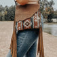 Leather Myra Western Fringe Bag - Crossbody