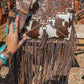 The Lancaster Cowhide Leather Tooled Purse